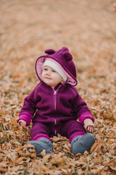 Комплект от Вълнен Гащеризон + Балаклава "Бери"